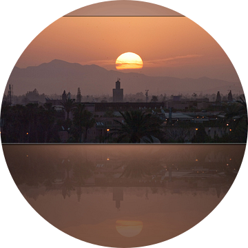 Zonsopkomst boven Marrakech