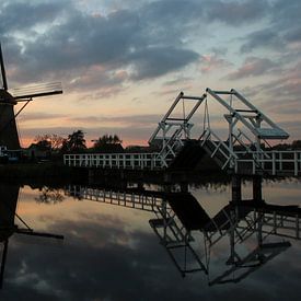 Windmuhlen kinderdijk von Nico Olsthoorn