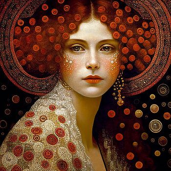 Meisje met de parel en cirkels