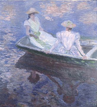 Op de boot, Claude Monet