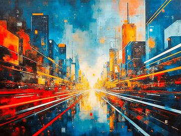 New York speedlines by The Photo Artist