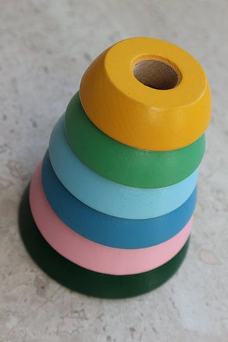 Speelgoedschijven van voren