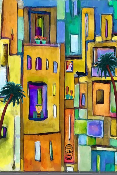 La jungle urbaine avec une touche d&#039;originalité par Anna Marie de Klerk