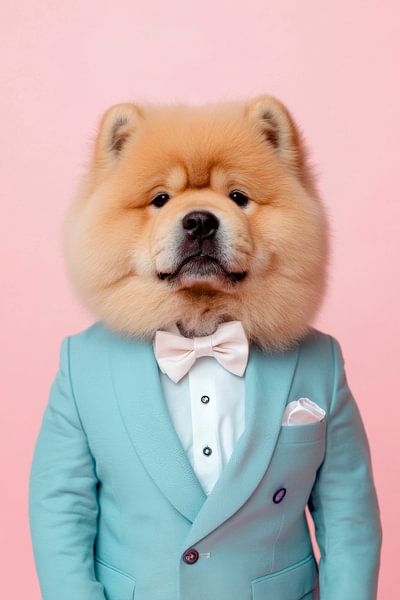 Chow Chow by Poster Art Shop