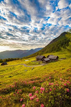 Wolken über der Lackenalm