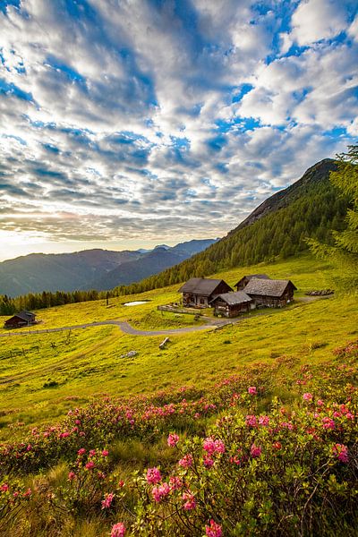 Clouds over the Lackenalm by Christa Kramer