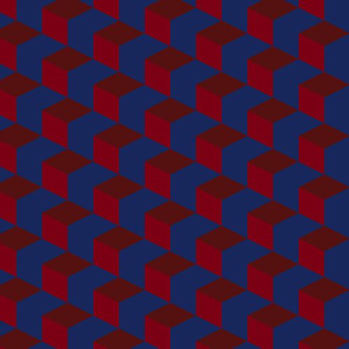 Modern abstract geometrisch patroon in retrostijl nr. 1