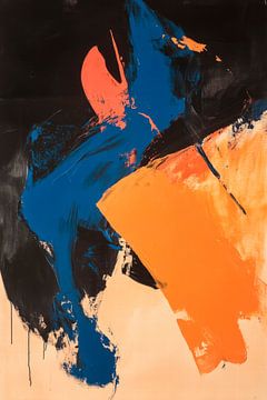 Colourful abstraction - pure dynamism by Poster Art Shop