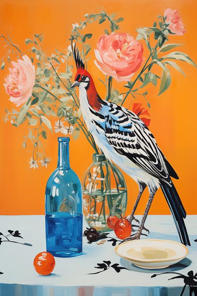 The bird on the table by NJ Midnight Studio