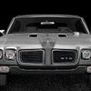 1970 Pontiac GTO in silver von aRi F. Huber