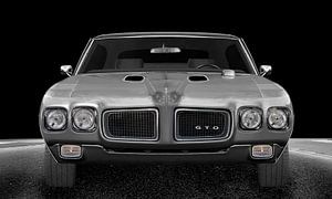 1970 Pontiac GTO in silver by aRi F. Huber