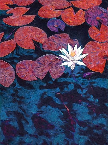 Lotusbloem van Adriano Oliveira
