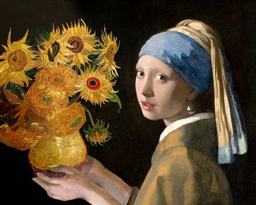 Een bloemengroet van Vincent van christine b-b müller