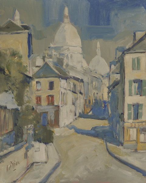 Montmartre ensoleillé par Nop Briex