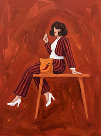 Stylish Woman Chili Chips sur HUGO
