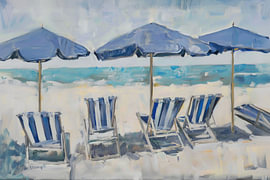 Beach Chairs by Kathrin Pienaar