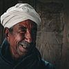 Glimlach bij de Tempel van Philae — Egypte van Exclusive Photos by Erwin Floor