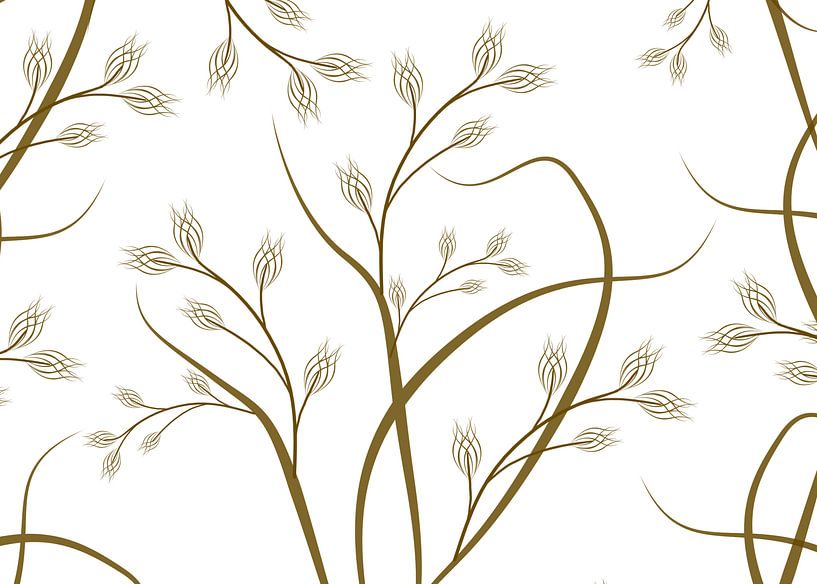 brown ornamental branches by daphne houtman