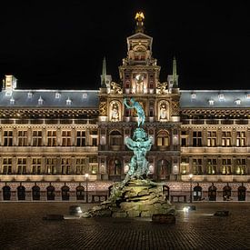 Antwerp city hall by Luc De Cock