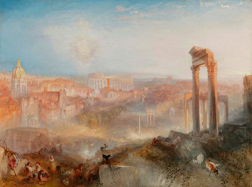 Moderne Rome-Campo Vaccino, William Turner