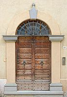 Ancienne porte en bois Tavernelle Umbria