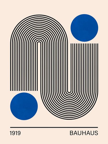 Bauhaus poster 5 by Vitor Costa