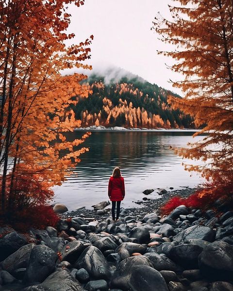 Herbst in British Columbia von fernlichtsicht