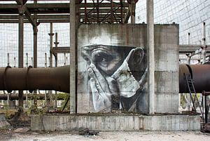 Art in the cooling tower sur Tim Vlielander