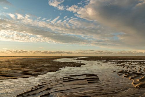 The Dutch coast, Zeeland, The Netherlands.