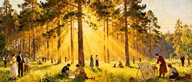 Ein Sommertag im Wald von Kristin M