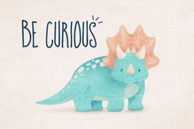 Dinosaures - Be Curious par Emel Tunaboylu by The Artcircle