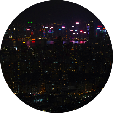 Hong Kong Skyline van Andrew Chang