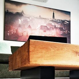 Customer photo: Amersfoort in the fog by Auke Hamers, on ArtFrame