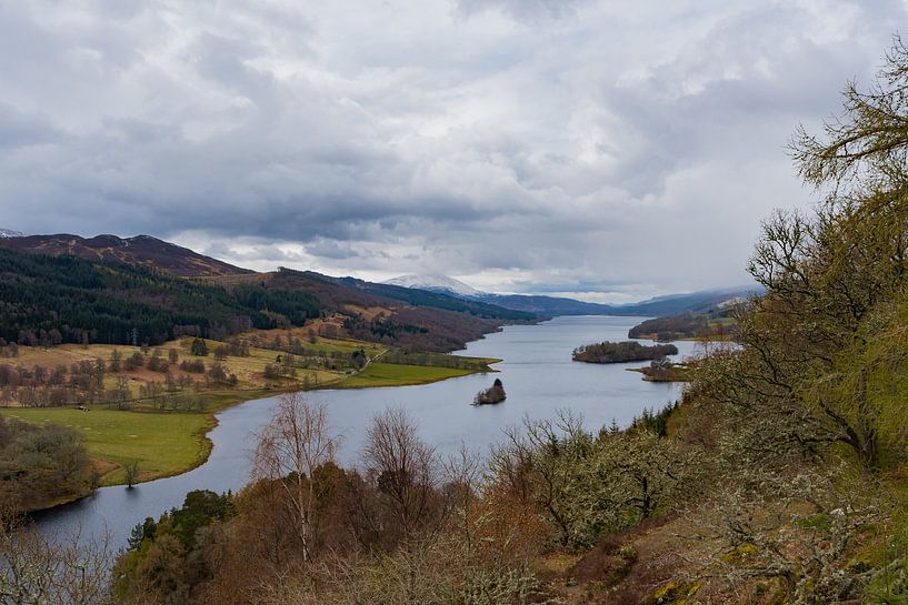 Schottland - Queens Blick Loch Tummel von Cilia Brandts