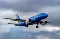 ITA Airways Airbus A319 landt op Schiphol van Maxwell Pels thumbnail