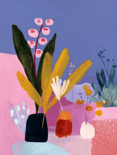 Bunte botanische abstrakte von Studio Allee