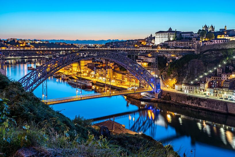 Old town of Porto, Portugal by Peter Schickert