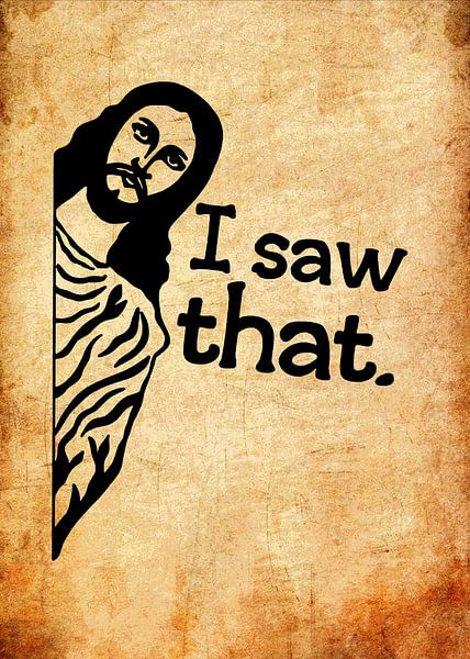 Jesus I Saw that by Pus Meong Art