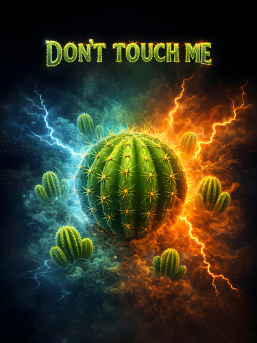 Retro Cactus Bootleg-cadeau