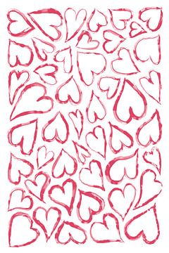 Red Heart Shapes