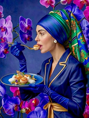 Le goût d'une perle sur René van den Berg