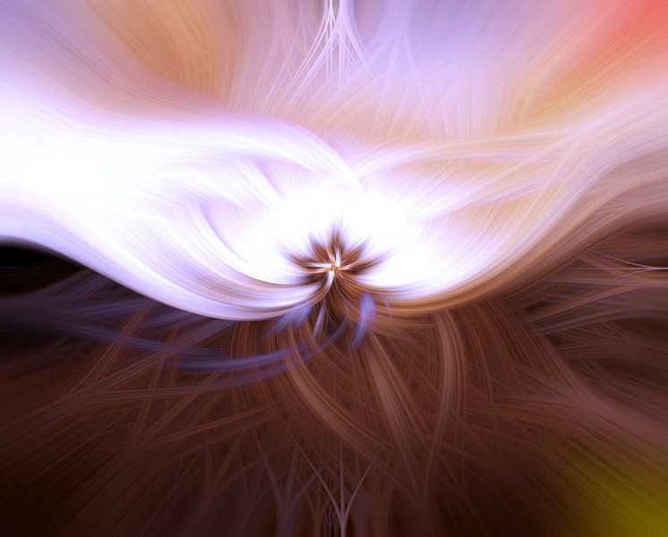Twirling colours van Photoart-Naegele
