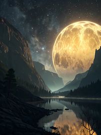 Moonlit Serenity by Artistic
