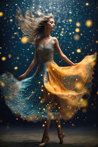 A Dance of Dots, a Game of Patterns, the Luminous Journey of a Soul