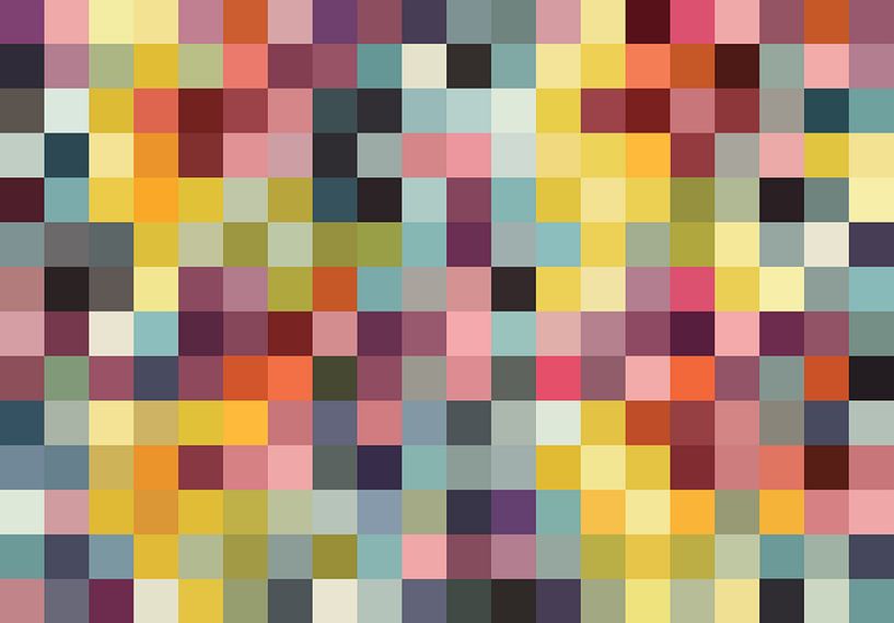 Colored blocks by Mark Rademaker