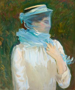 Lady with a Blue Veil (Sally Fairchild), John Singer Sargent