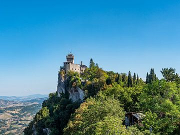 Vue de la forteresse de Saint-Marin Italie sur Animaflora PicsStock
