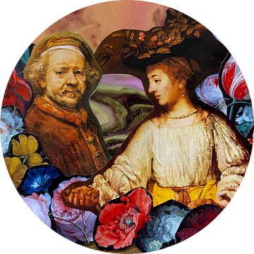 Rembrandt en Flora van Nop Briex