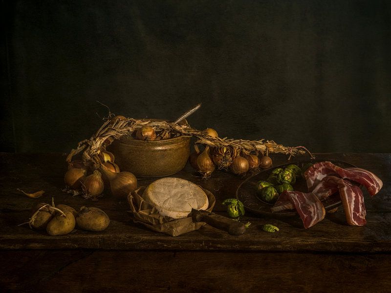 Tartiflette par Miriam Meijer, en pleine campagne.....