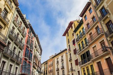 Kleurrijke appartementen in het centrum van Pamplona
